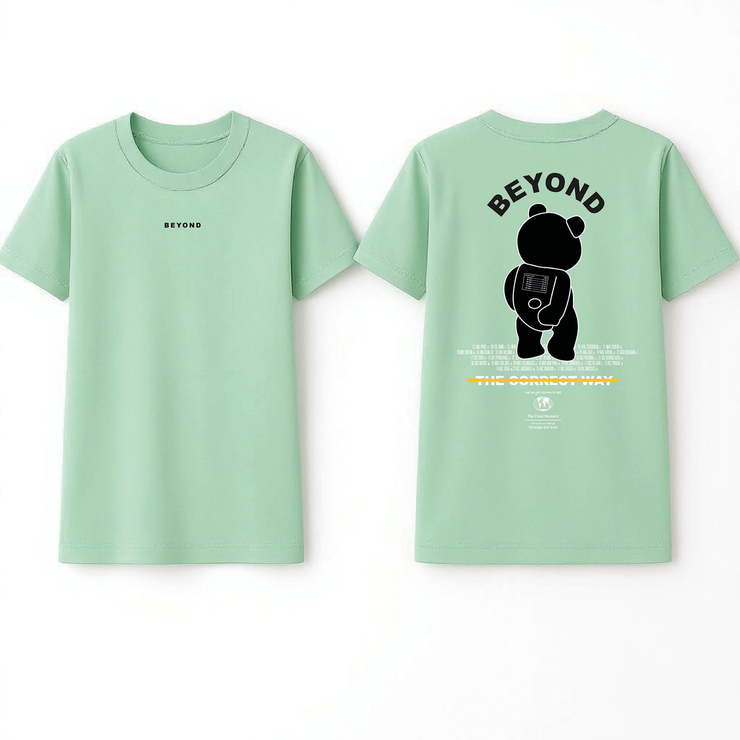 Camiseta Regular The correct way