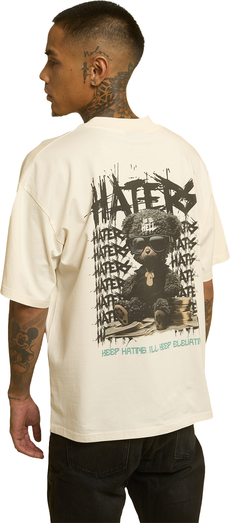Camiseta Oversize Haters