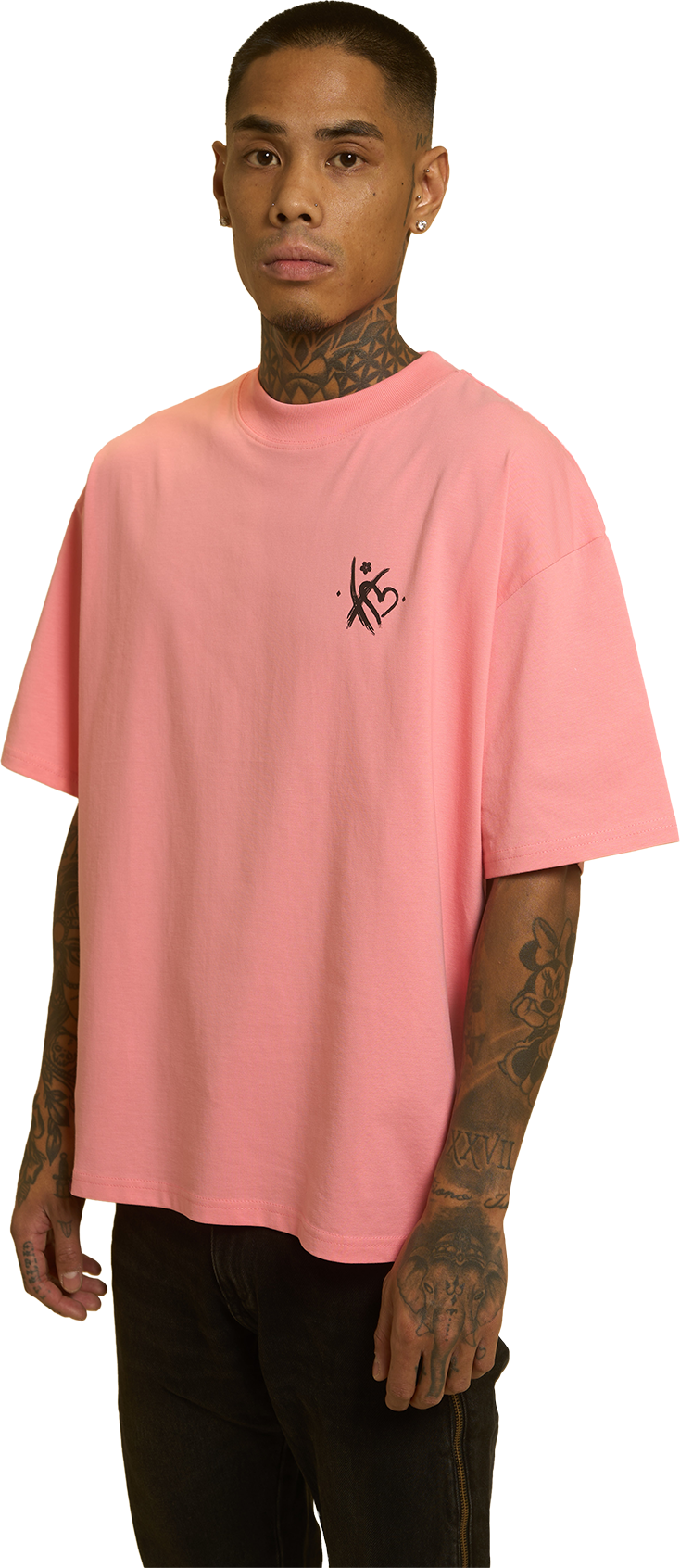 Camiseta Oversize Beyond Pink