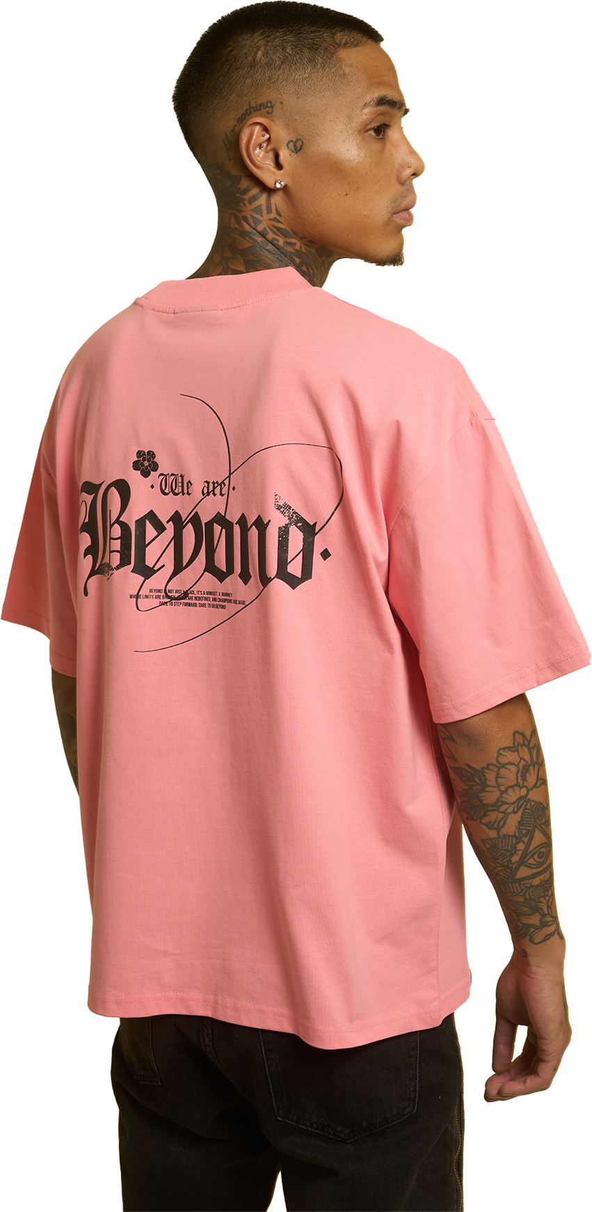 Camiseta Oversize Beyond Pink