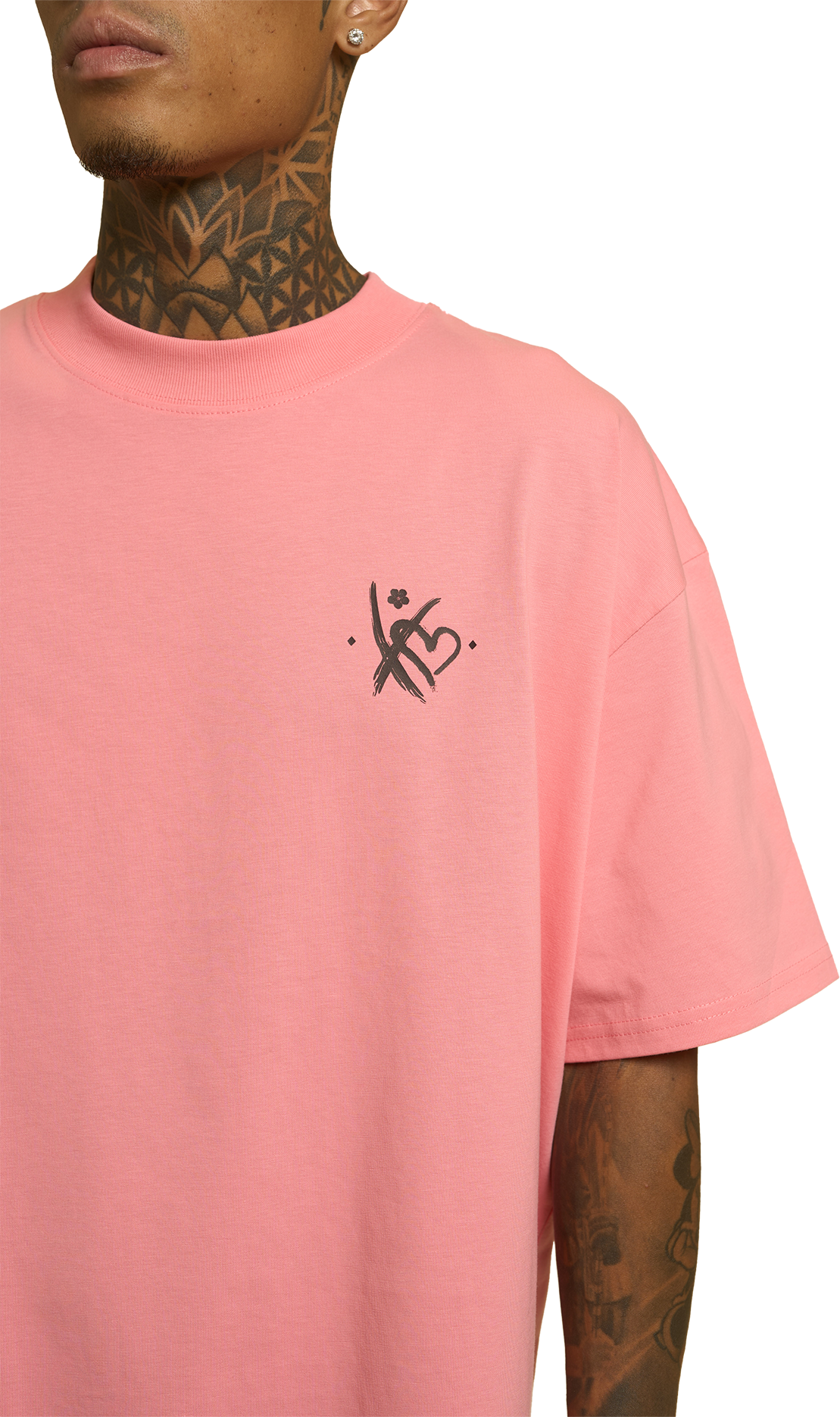 Camiseta Oversize Beyond Pink