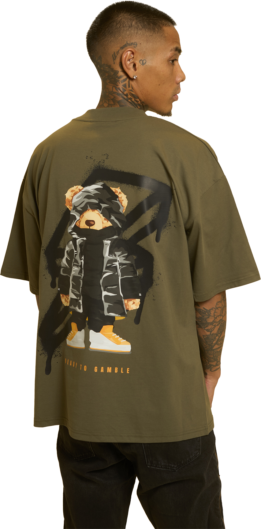 Camiseta Oversize Ready to Gamble